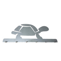 Garderobe - Schildkröte Logo - 925 x 365 mm aus Stahl 3 mm