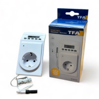 TFA Thermo Timer inkl. Batterie, Weiß