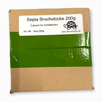 Sepia Bruchstücke 200g - Calcium für Schildkröten
